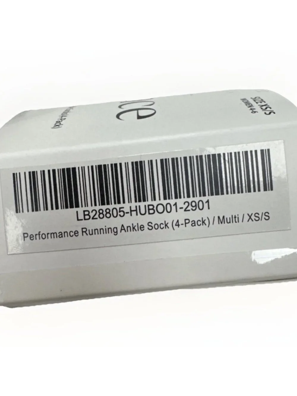 Quince Women's Performance Running Ankle Socks 3-Pack in Black/White sz XS/S 4-6
